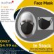 3 Layered Polylycra Face Masks