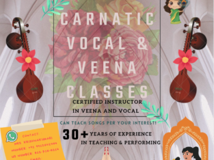Carnatic Vocal & Veena Classes