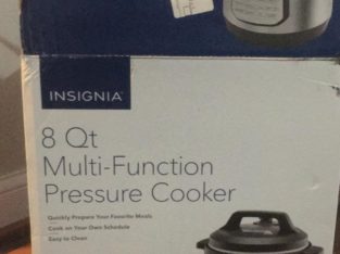 Insignia 8 QT multi-Function Pressure Cooker