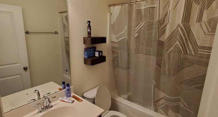 Furnished room with private bathroom for $650
