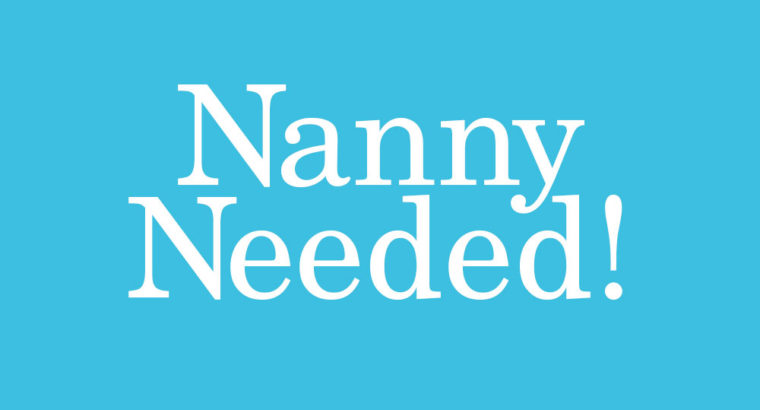 Nanny needed in Apex