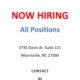 Hiring Restaurant Manager and Team Members