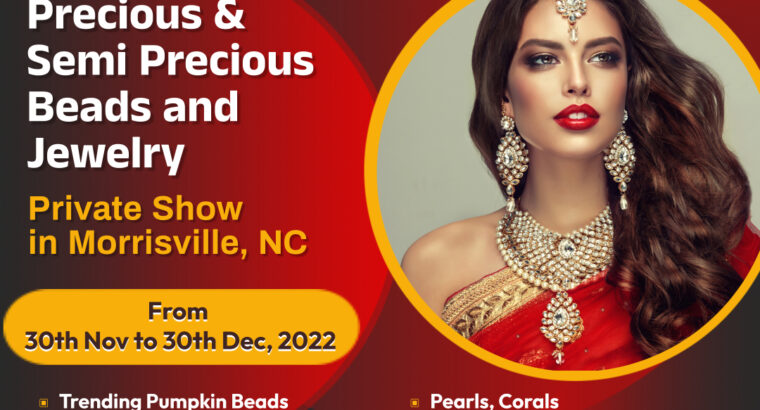 Exotic Semi Precious Beads Private Show
