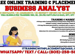 Free Online BA Online Training & Placement