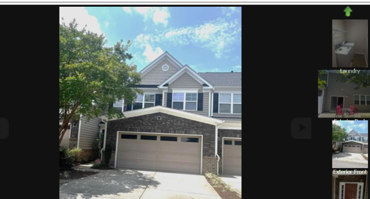 Cary Town Home for rent