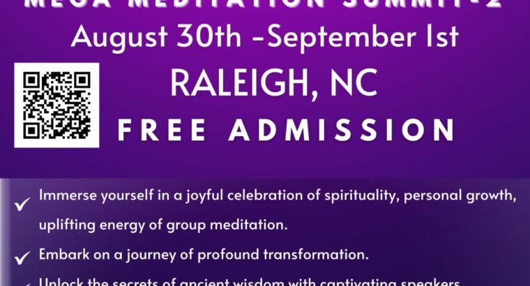 FREE Meditation/Mindfulness Event