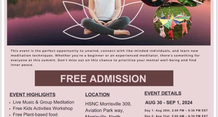 FREE Meditation/Mindfulness Event